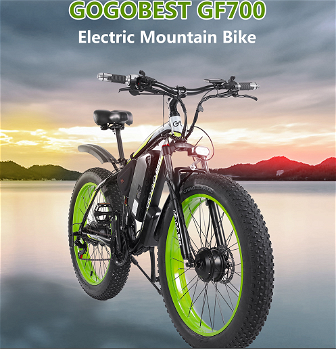 GOGOBEST GF700 26*4.0 Fat Tire Electric Mountain Bike - 1