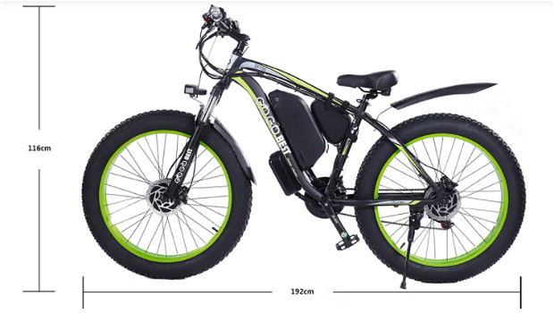 GOGOBEST GF700 26*4.0 Fat Tire Electric Mountain Bike - 5