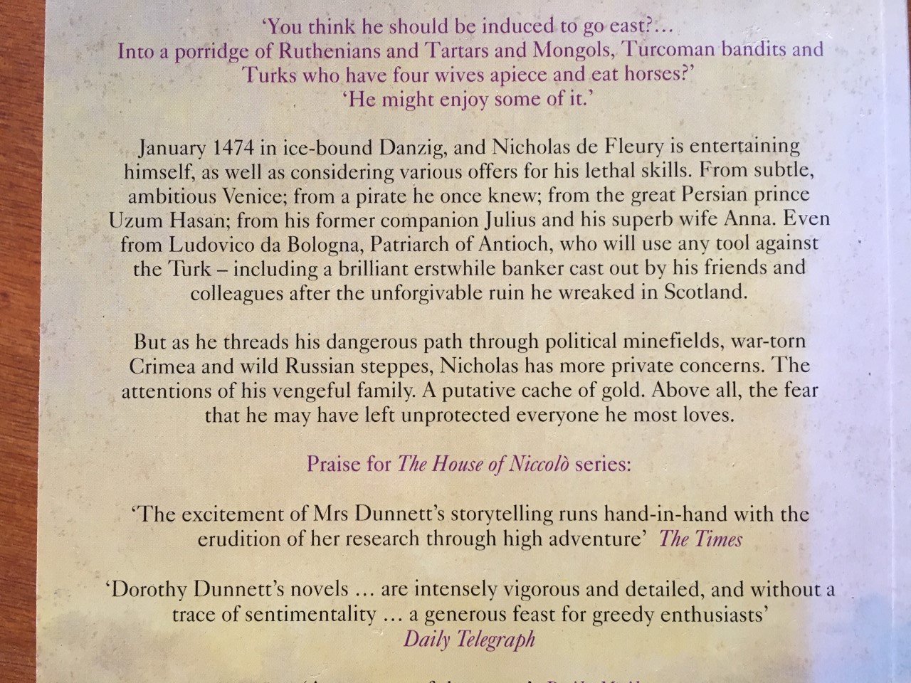 The House of Niccolo: Caprice and Rondo - Dorothy Dunnett - Afbeelding 2