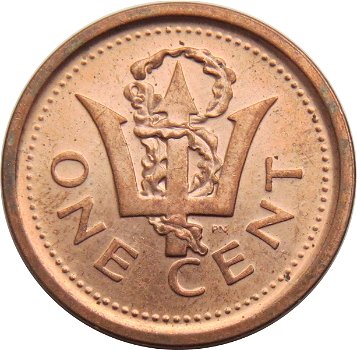 Barbados 1 cent 1985 conditie: circulatie munt - 1