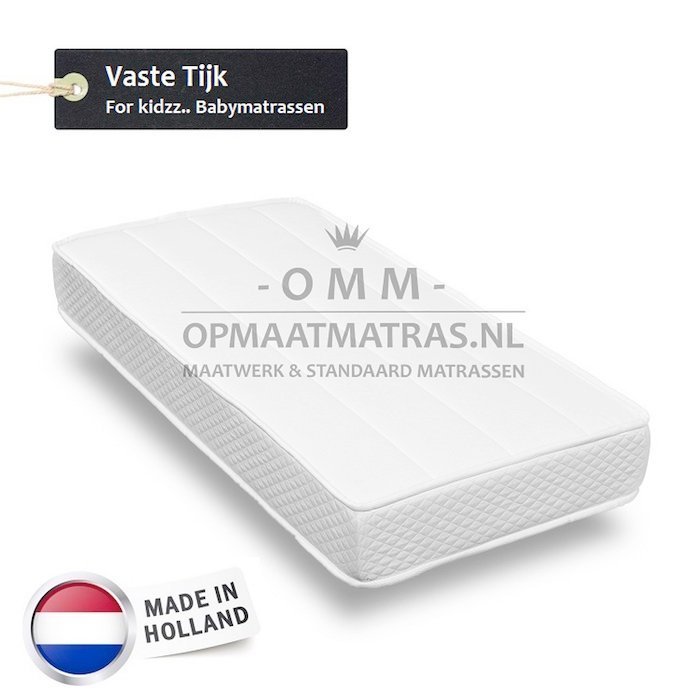 Babymatras 40x90 - koudschuim HR40 vaste tijk - nr. 1