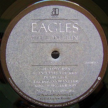 LP - The Eagles - The Long Run - 1