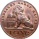 belgië 1 centime 1901 nederlands conditie: circulatie munt - 1 - Thumbnail