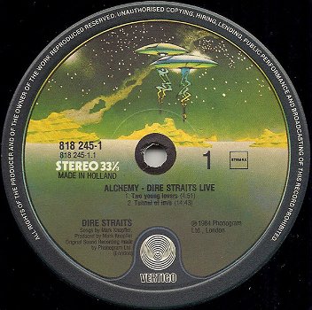 LP - Dire Straits - Alchemy Live at Hammersmith Odeon London 1983 - 2