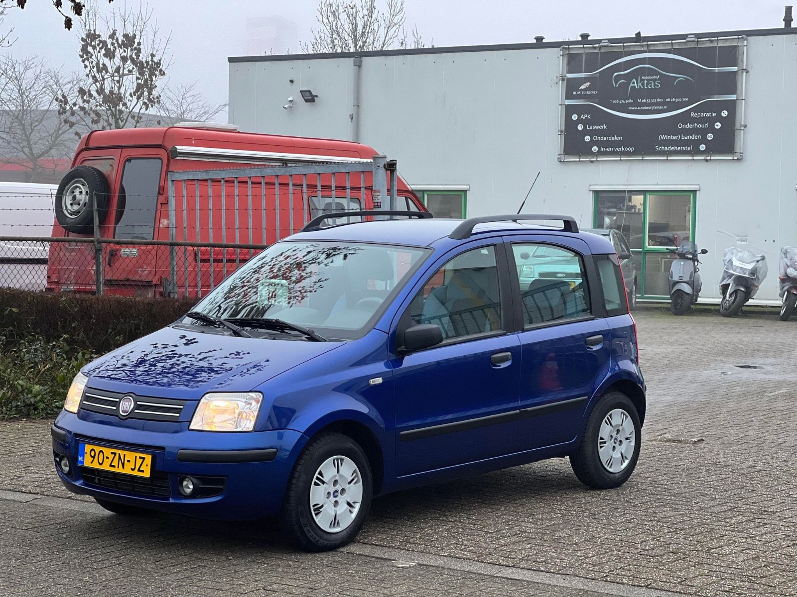 Fiat Panda 1.2 44KW 60PK 2008 Blauw,NapApk,€2995.- - nr. 1