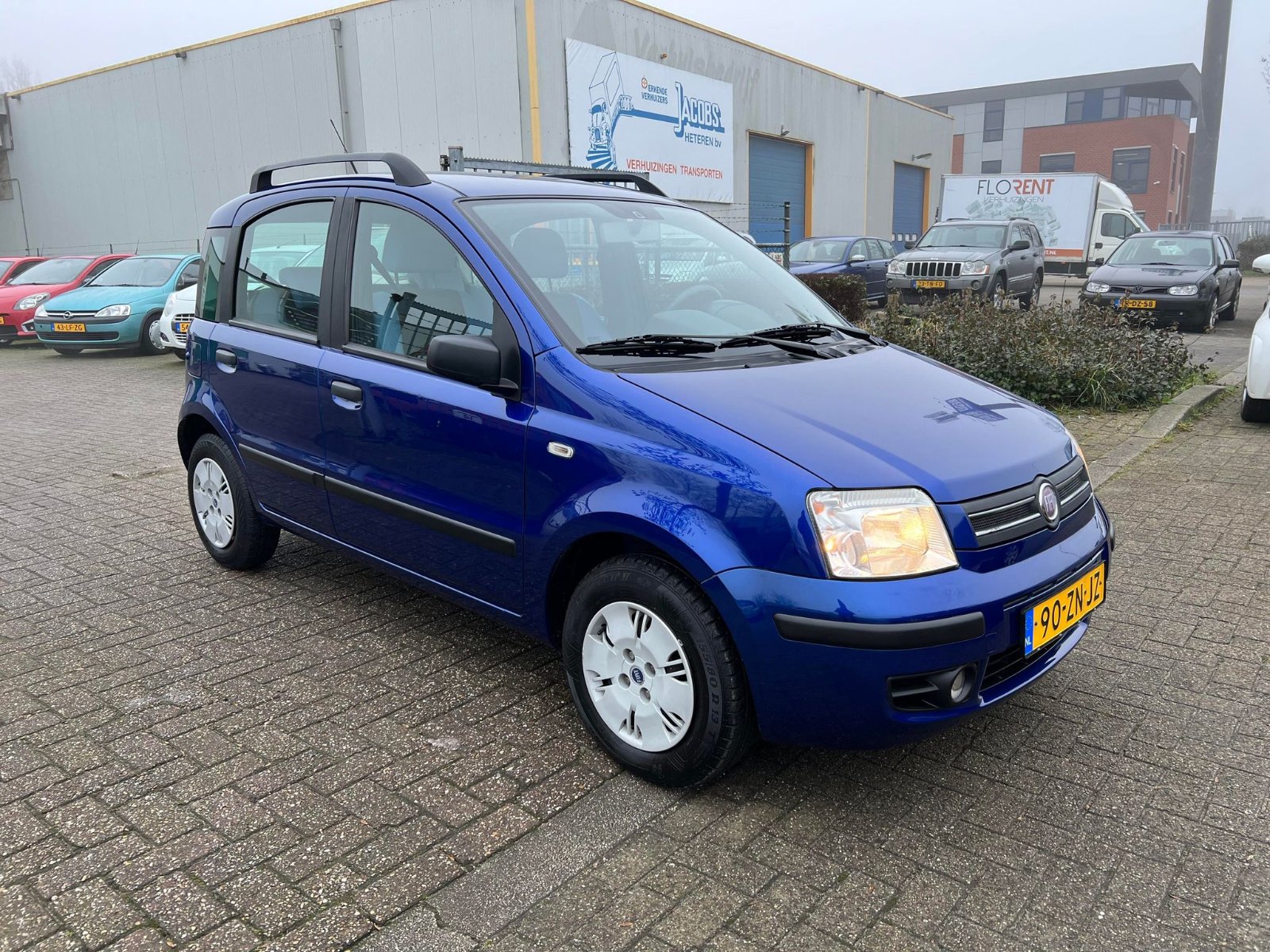Fiat Panda 1.2 44KW 60PK 2008 Blauw,NapApk,€2995.- - Afbeelding 2