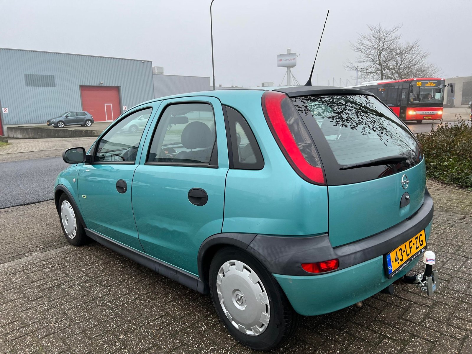 Opel Corsa 1.0 12V 5D Easytronic 2002 Groen 57DKM!,Nap,Apk,€1600.- - Afbeelding 4