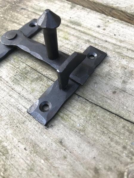 Valslot, meubel - en deurslot, antiek valslot val - Afbeelding 4