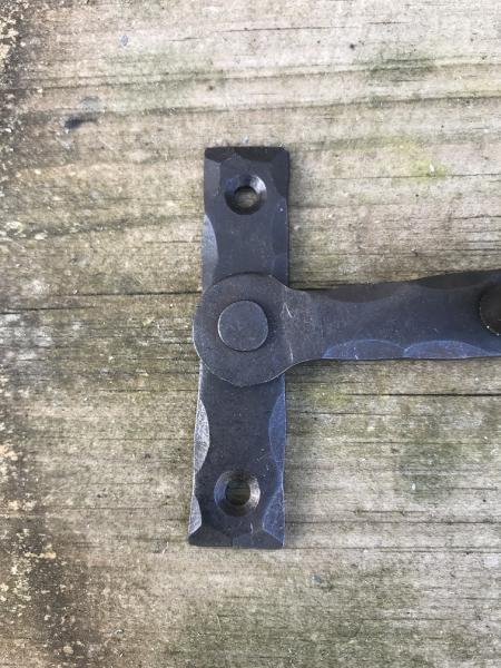 Valslot, meubel - en deurslot, antiek valslot val - Afbeelding 5