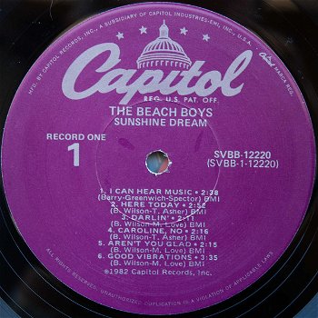 2-LP - The Beach Boys - Sunshine Dream - 3