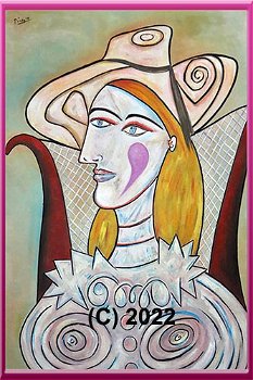 PABLO PICASSO Abstract Meesterwerk 