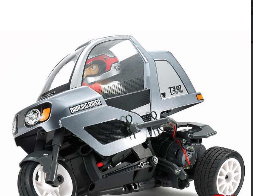 Radiografisch bestuurbare motor 57405 RC Dancing Rider Trike T3-01 - Afbeelding 2