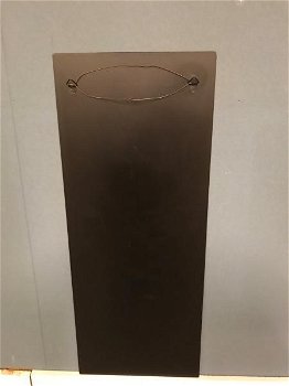 1 x Metalen design-bord met een prachtig geschilderde glas - 5