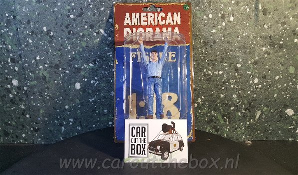 Diorama figuur crew holding REFLECTOR AD202 1:18 - 3