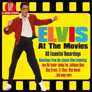 Elvis Presley – Elvis At The Movies 60 Essential Recordings (3 CD) Nieuw/Gesealed - 0