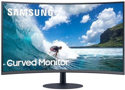 27" Samsung T55 Curved/FHD/DP/HDMI/VGA/Speaker - nr. 1