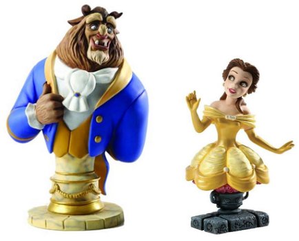 Grand Jester bust set Beauty and the Beast - 0