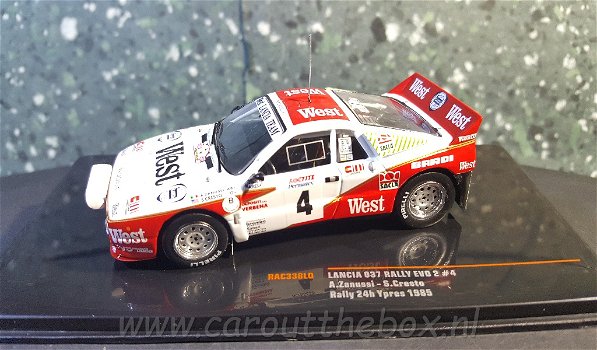 Lancia 037 rally evo2 #4 1/43 Ixo V574 - 0