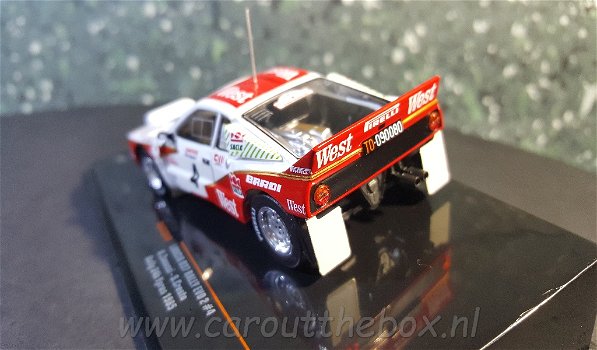 Lancia 037 rally evo2 #4 1/43 Ixo V574 - 2