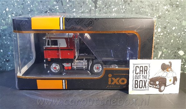 Peterbilt 352 Pacemaker 1979 rood 1/43 Ixo V583 - 4