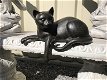 1 sculptuur kat uit Polystein - 0 - Thumbnail