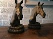 2 paardenbeelden als boekensteun, massief ijzer,prachtig - 5 - Thumbnail