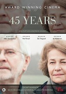 45 Years  (DVD) Nieuw/Gesealed  met oa Charlotte Rampling