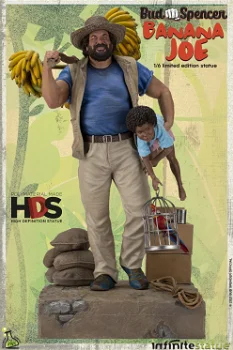 Infinite Bud Spencer as Banana Joe Old&Rare statue - 0
