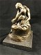 Een bronzen beeld van de kus, by Rodin. - 2 - Thumbnail