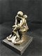 Een bronzen beeld van de kus, by Rodin. - 5 - Thumbnail