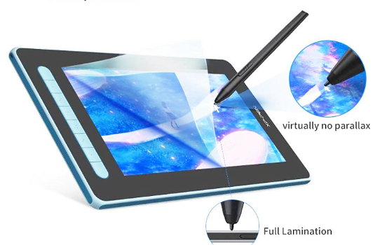 XP-PEN Artist 12 2nd Generation Graphic Tablet with 13.6 x 8 - 3