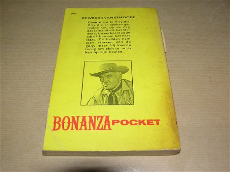 Bonanza pocket nr.20 Terug uit de dood. - 1