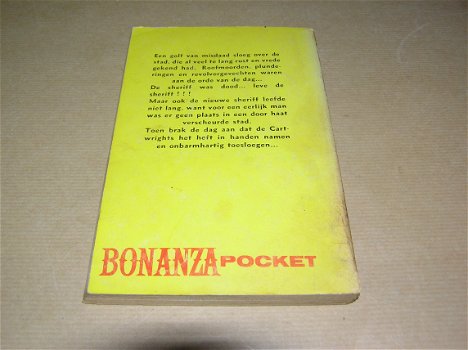 Bonanza pocket nr.13 De dood heerst in Virginia City - 1