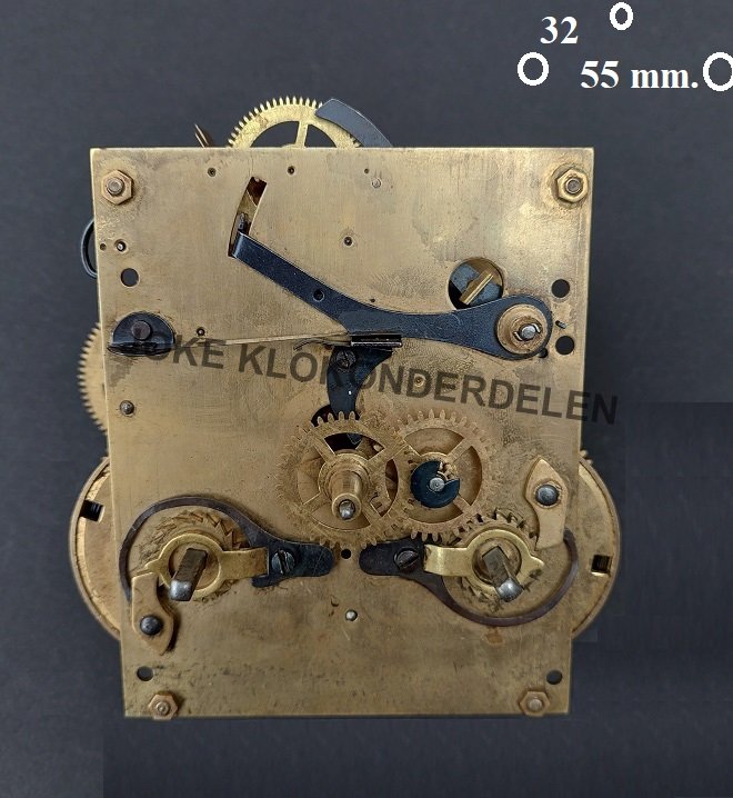 = Tafelklok uurwerk = Junghans 1919 =46958 - nr. 1
