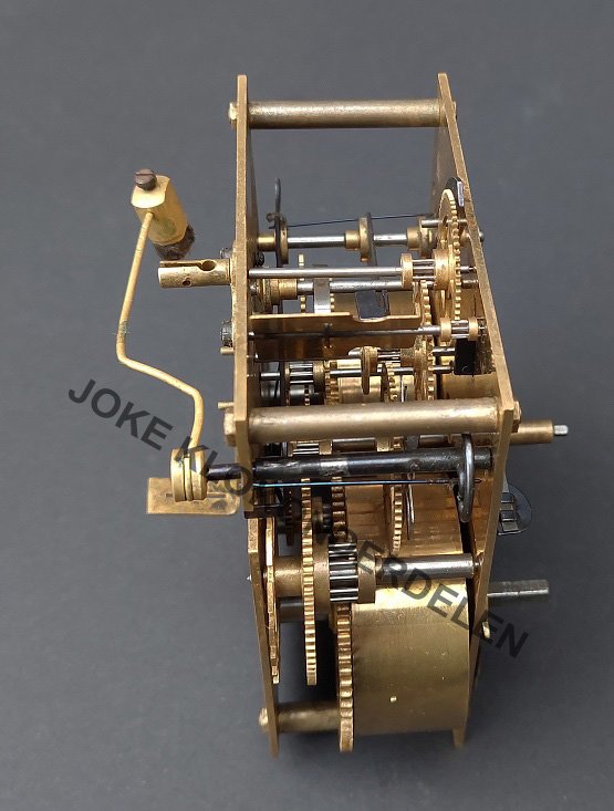 = Tafelklok uurwerk = Junghans 1919 =46958 - Afbeelding 3