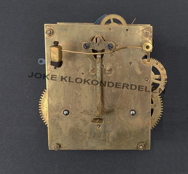 = Tafelklok uurwerk = Junghans 1919 =46958 - Afbeelding 4