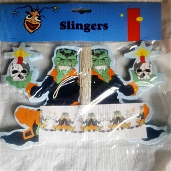 Partij helloween slingers 95 stuks - 0