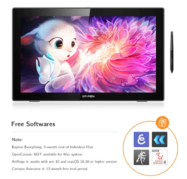 XP-PEN Artist 22 2nd Generation Graphic Tablet with 21.5 Inc - 1