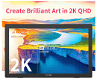 XP-PEN Artist 24 Graphic Tablet with 23.8 Inch 2K QHD Display - 1 - Thumbnail