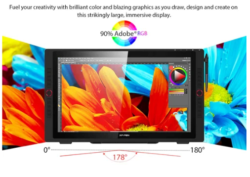 XP-PEN Artist 24 Pro Graphic Tablet with 23.8 Inch 2K QHD - 7