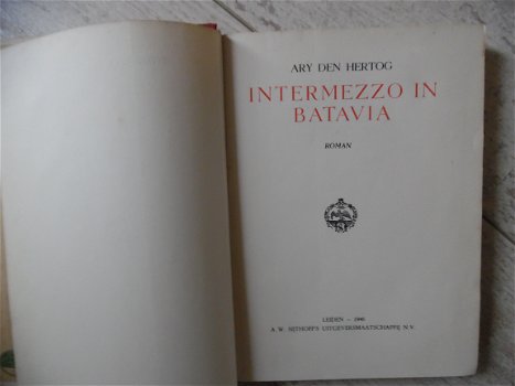 Intermezzo in Batavia door Ary den Hertog - 2