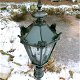 Lamp antiek-Look, retro tuin lamp staand, tuinlantaarn - 2 - Thumbnail
