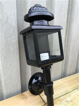 Buiten verlichting voor bij de voordeur,Koetsenlamp,Groen - 3