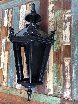 Exterior lamp,gegoten aluminium donkergroen,lamphouder - 1