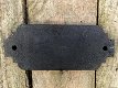 Bordje cast iron sign Toilet voor de deur - 3 - Thumbnail