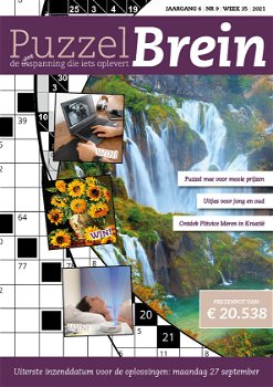 Gratis puzzelboek met 36 puzzels en winkans twv 12 euro 50 - 0