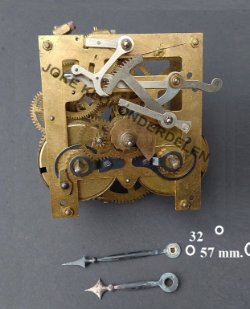 = Regulateur uurwerk =Junghans A 27=46969
