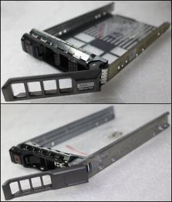 Dell SAS SATA SCSI Hot Swap Trays Brackets Interposers Tray