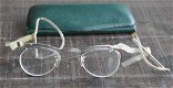 Nederlandse militaire defensie dienst bril met brillenkoker - 0 - Thumbnail