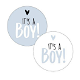 Cadeausticker - It's a boy! Ø4cm sticker jongen - 0 - Thumbnail